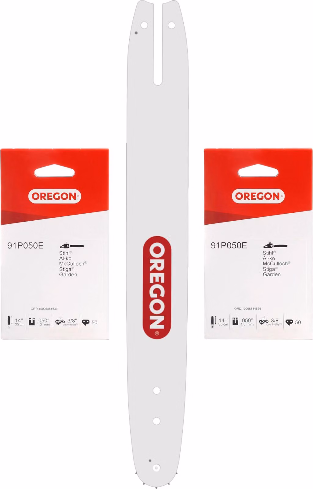 Oregon Combo barra di guida + 2x catena da 35 cm 3/8"1,3 mm 50 TG ( 543482 )