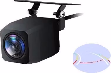 Telecamera posteriore, angolo di visione di 140°, installazione cablata, traiettoria dinamica