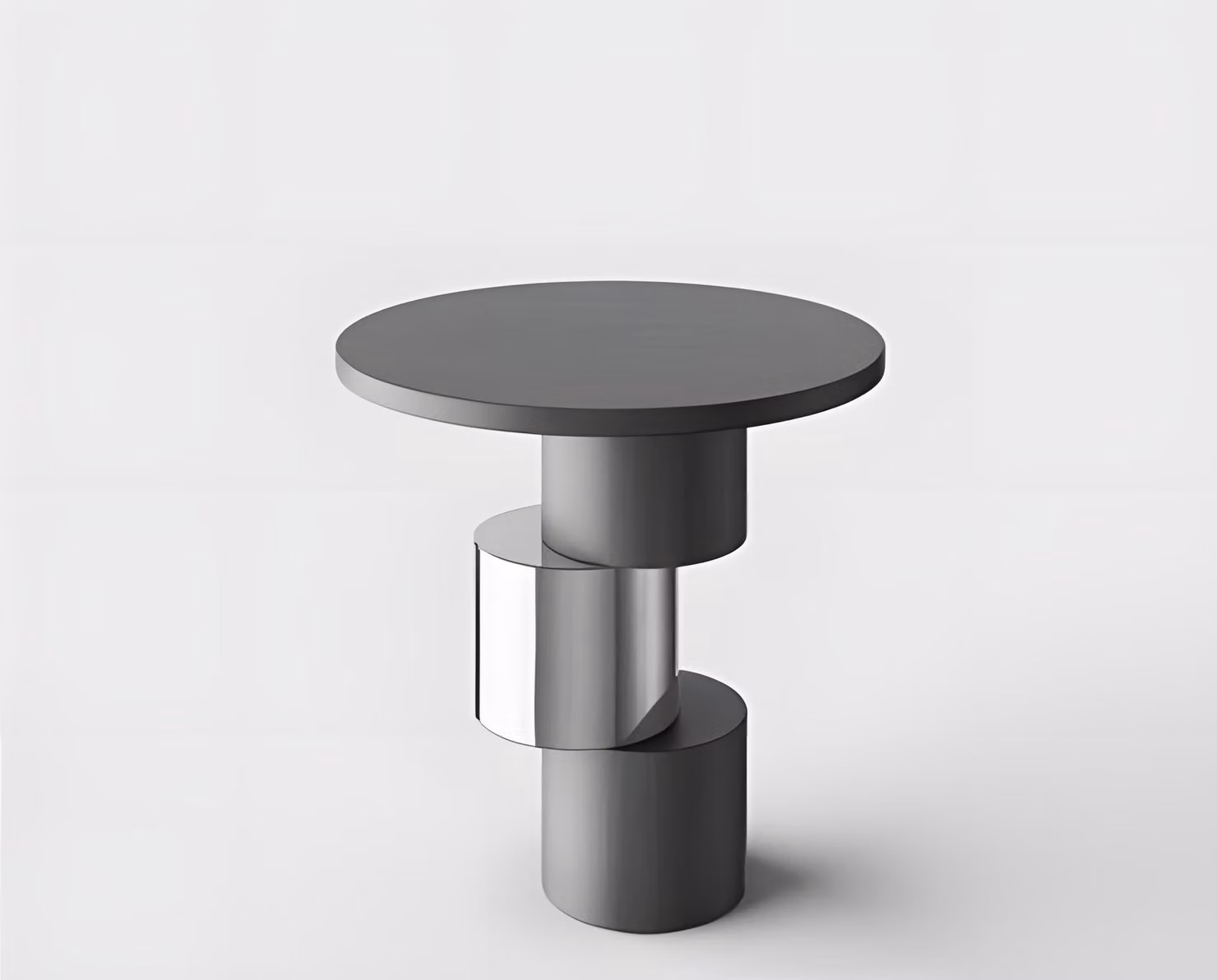 Tavolino da caffè nero, elegante e di design, ideale per il soggiorno