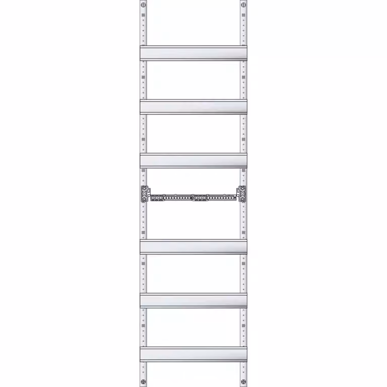 ABN BRAUN AG ABN ESPRO pannello di distribuzione (piatto) MFK16R 1x6 file con terminale a spina N+PE