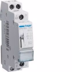 Interruttore remoto 2 contatti NA 24V AC 12V DC 16A 1PLE Hager EPN524