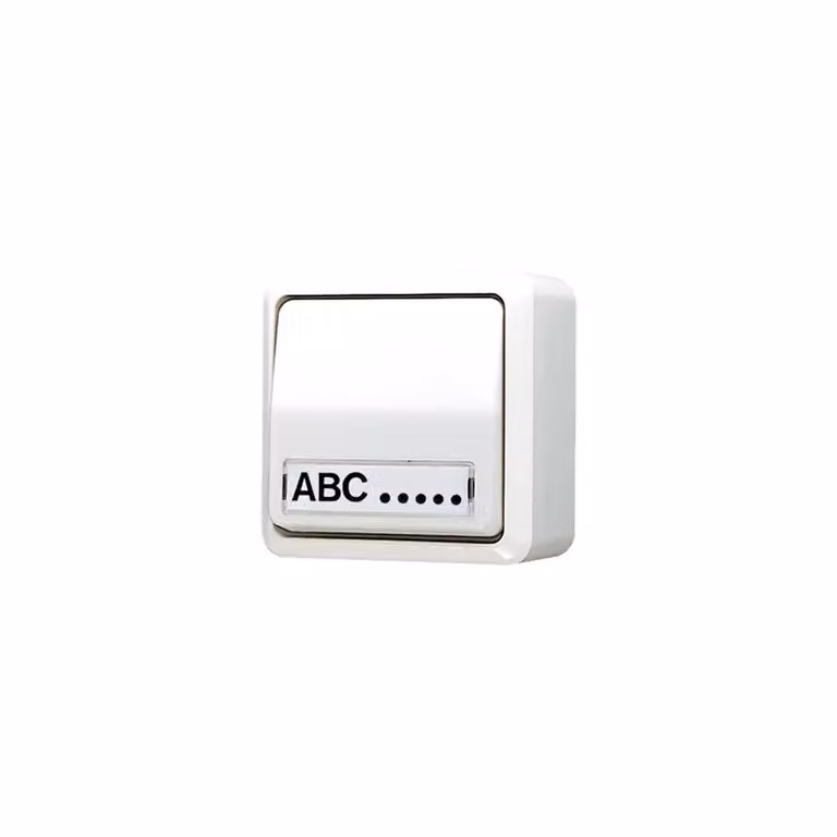 Jung 606ANAWW Interruttore a bilanciere 10 AX 250 V ~ bianco alpino