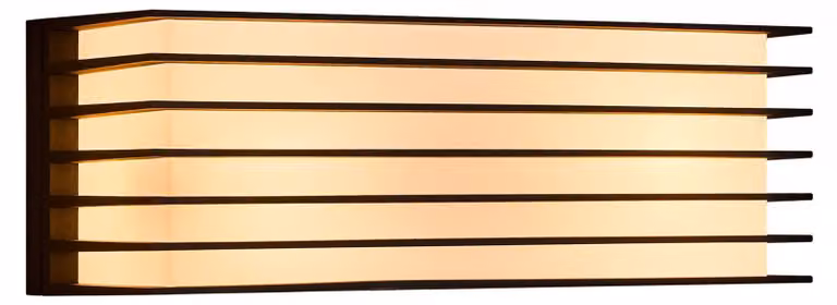 Lampada da parete per esterni NORDLUX Fluctus IP44, Variante: 286 x 100 mm, E27, nero