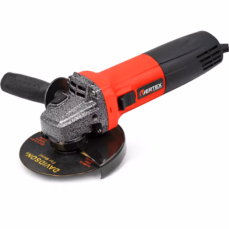 Smerigliatrice angolare VERTEX con regolazione della velocità, 810 W, disco da 125 mm, troncatrice per metallo, piastrelle, pietra e cemento