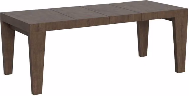 Tavolo allungabile moderno Itamoby Spimbo Premium colore marrone L: 90-284 cm, P: 90 cm, H: 77 cm