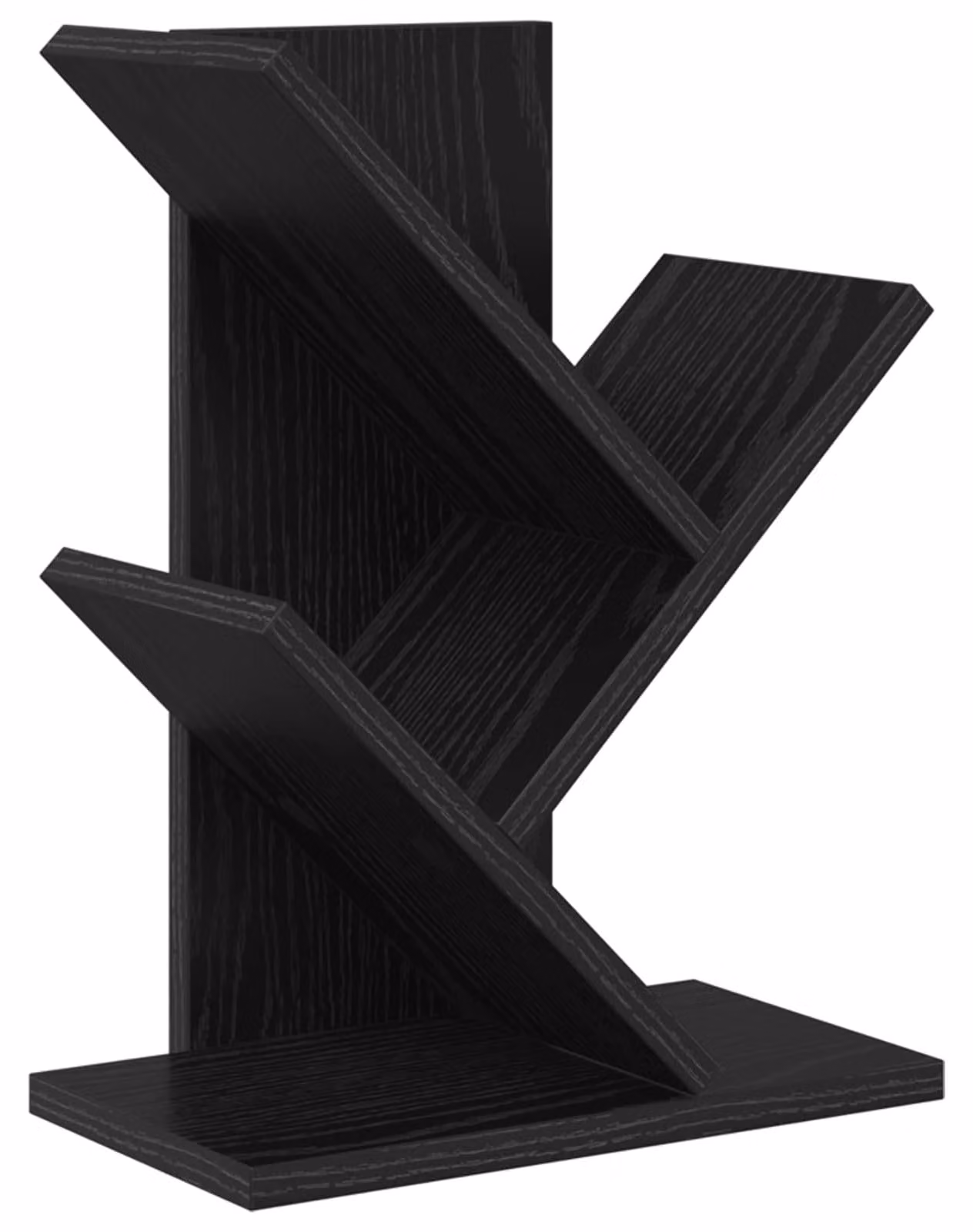 Scaffale a 3 ripiani per libri, dimensioni 30 x 18 x 40 cm, realizzato in legno composito