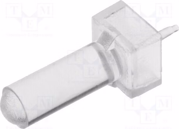 5 guide di luce per LED, rotonde, diametro Ø3mm, modello VLP-450-R. Guide di luce per tecnologia LED