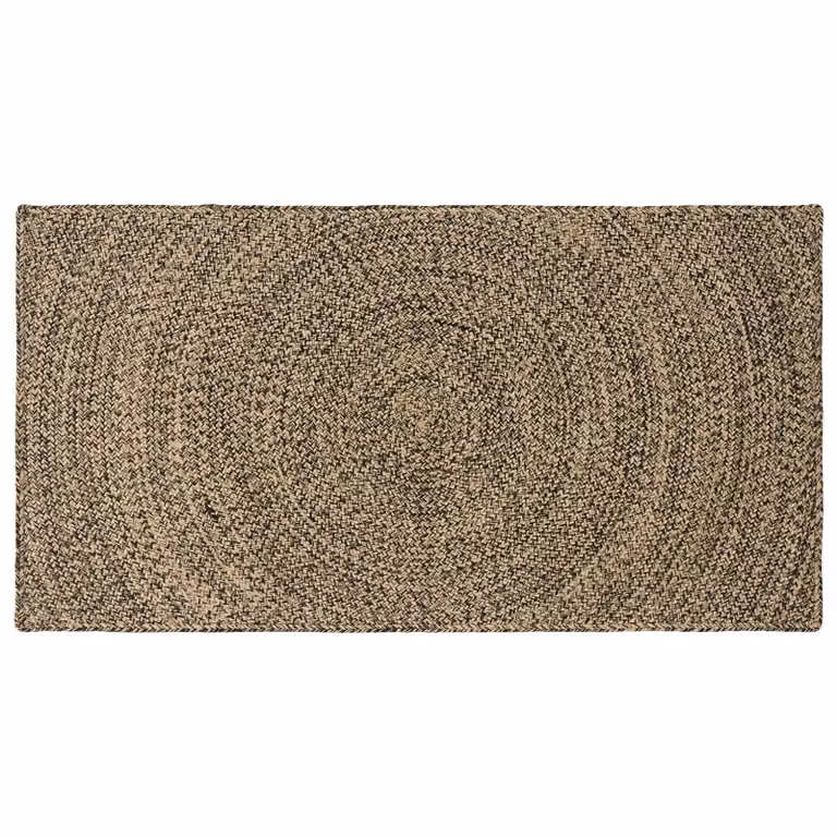 Tappeto da area moderno in juta vidaXL, multicolore, L: 200 cm x P: 100 cm