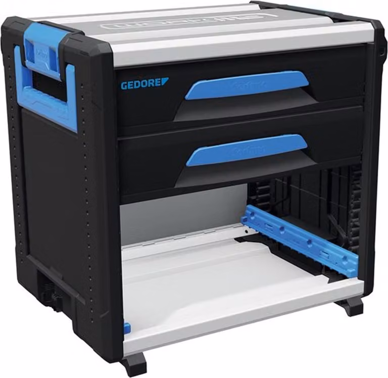 Gedore 2954338 1110 WM 221 Tool box Blue, Black, White
