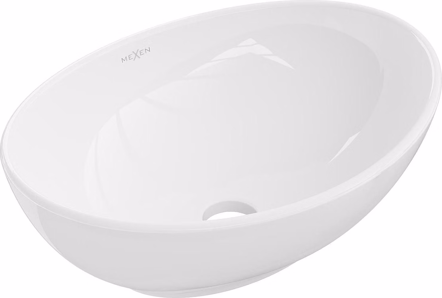 Mexen Elza lavabo da appoggio 40 x 33 cm bianco - 21014000
