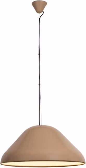 Lampada a sospensione ANDRES 1xE27 taupe metallo Lucide