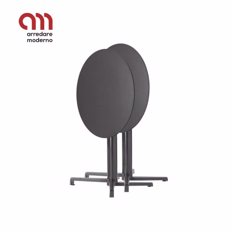 Tavolino Bar Domino Scab affiancabile H.110 con piano stratificato compact