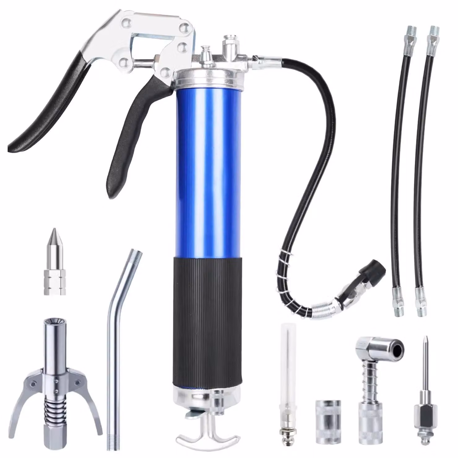 Raccordo per pistole a gas, pressione di 8000 PSI, design a prova di perdite, colore blu