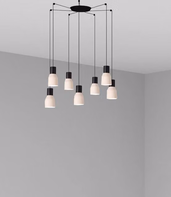 KOMBO 120 7L Lampada sospensione beige