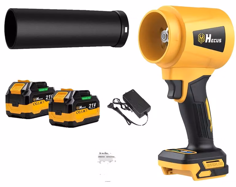 Asciugacapelli, motore senza spazzole, elevato flusso d'aria, 2 batterie, spina EU da 100V-240V
