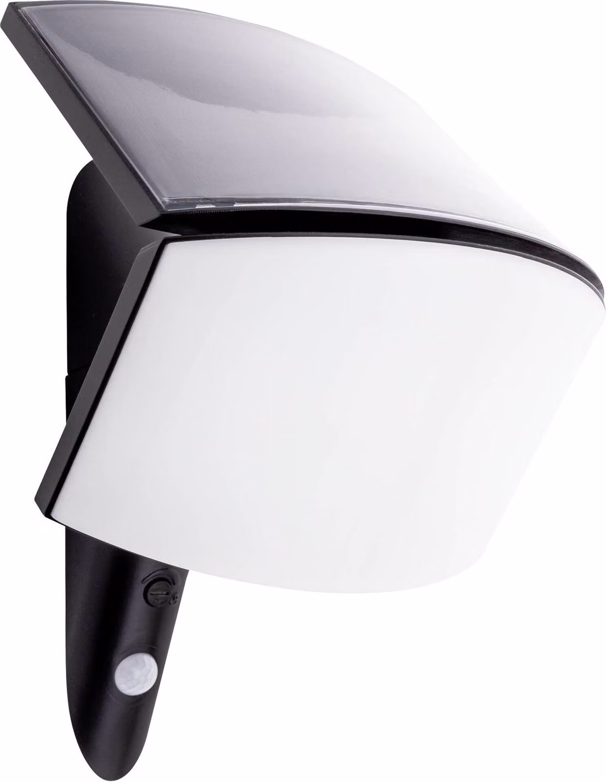 Rev Ritter MCSensor - Applique LED solare, faretto LED, luce esterna, bicolore, rilevatore di movimento, 3 W, 250 lumen, classe energetica A++, colore antracite