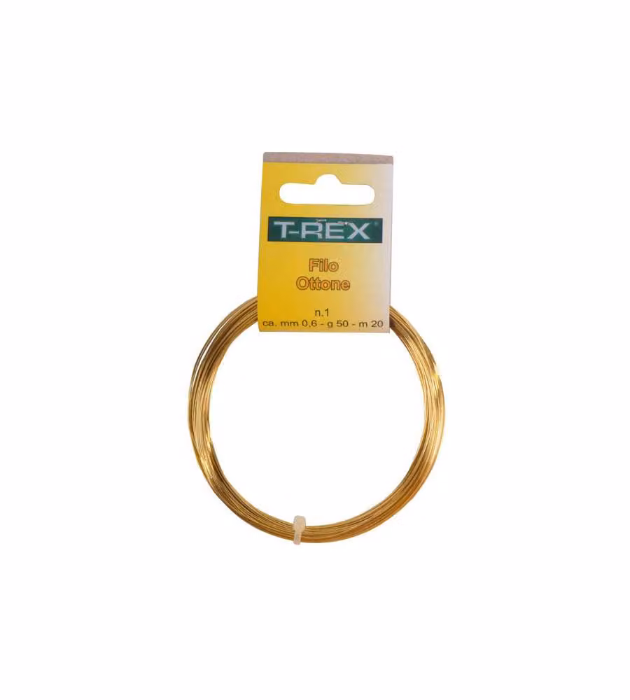 Filo Ottone Mm 0,60 G 50 M 22           Trex 01227