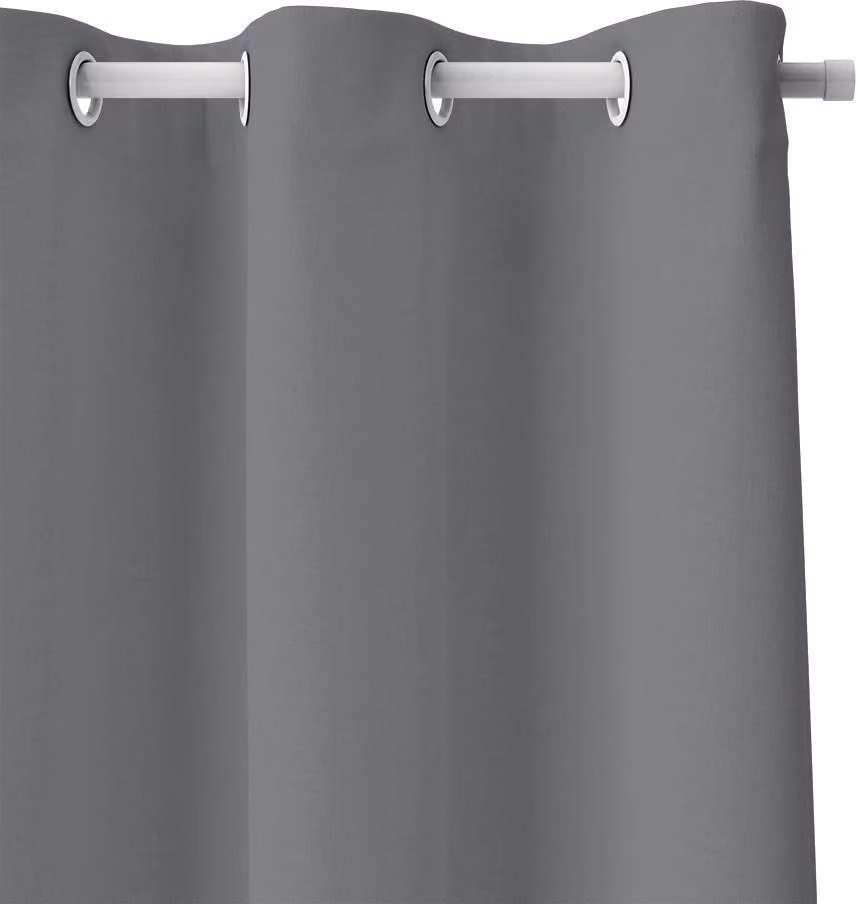 Home Elements Tenda oscurante, grigio scuro Quantità: 2 pezzi