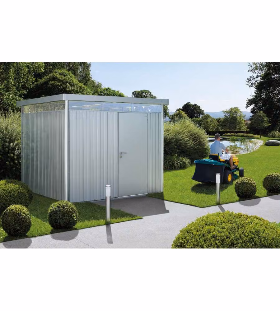 Casetta HighLine Misura H4 argento met, porta standard