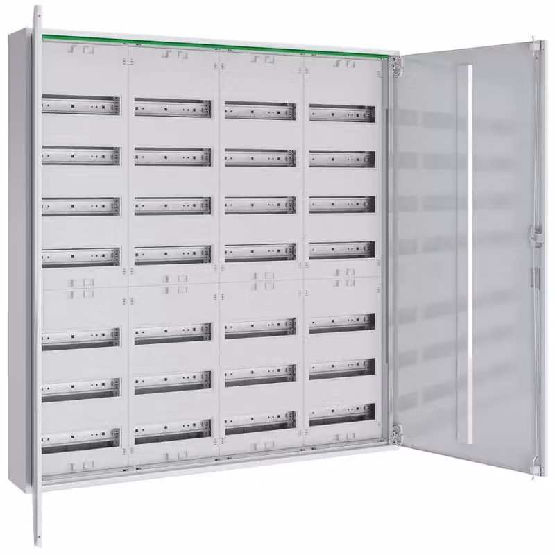 Armadio di distribuzione ABN AP, profondità 160 mm, con porta cieca, 4x7 file, armadio completo REG ABNRM407R01