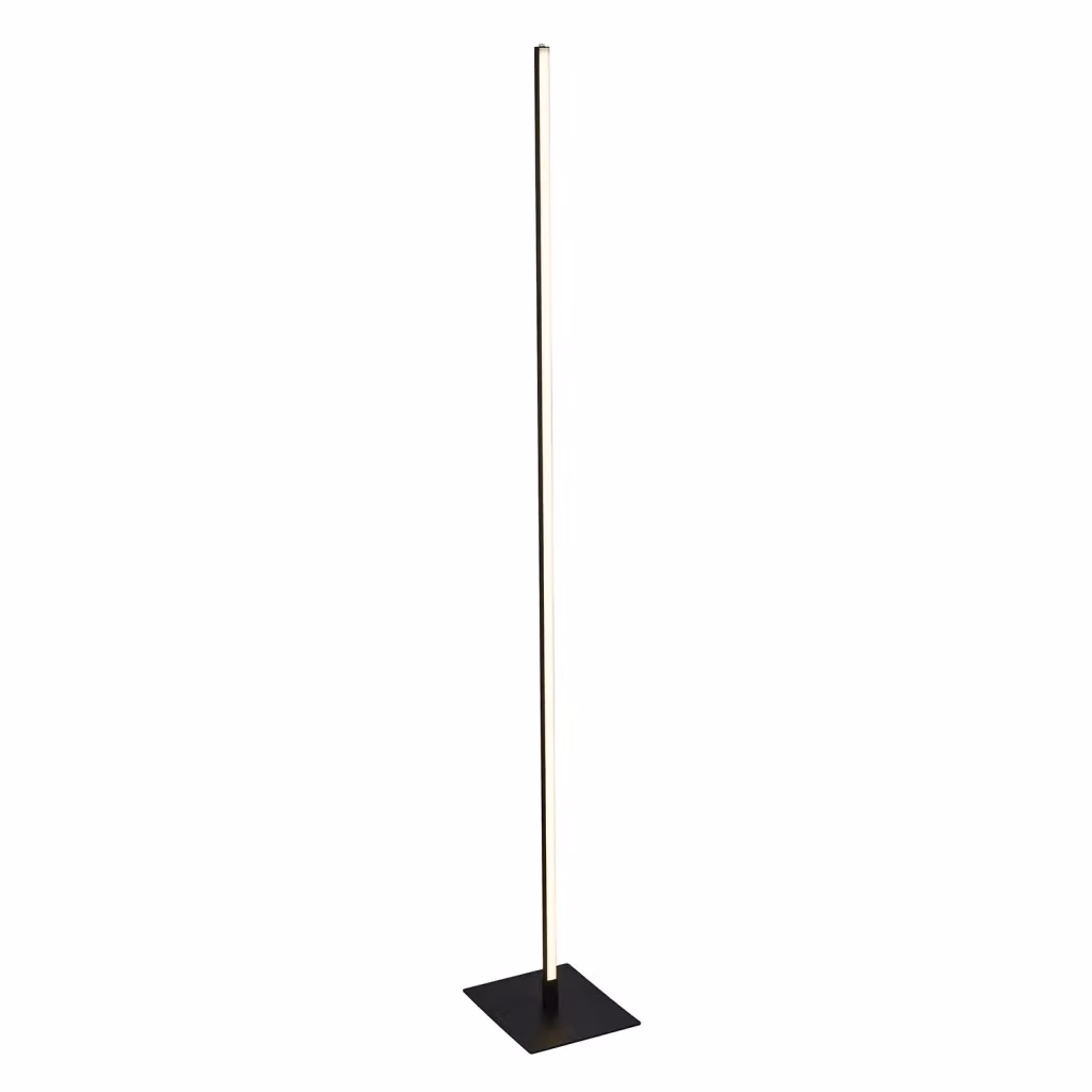 Piantana Moderna Tribeca Searchlight in Acciaio e Policarbonato con LED da 17,7W CCT Bianco e Nero – 2