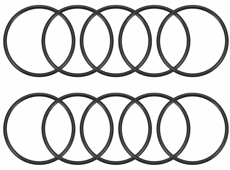 O-ring, dimensioni 108x115x3,5 mm, confezione da 5 pezzi, in gomma
