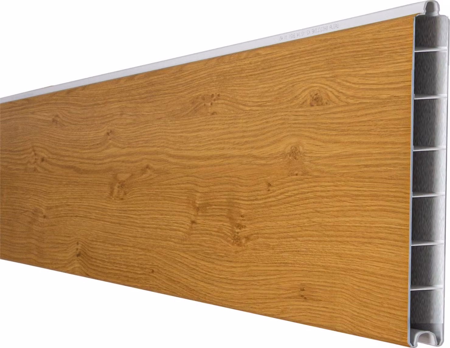 GroJa BasicLine Sistema ad innesto in PVC profilo singolo stretto asteiche_natur