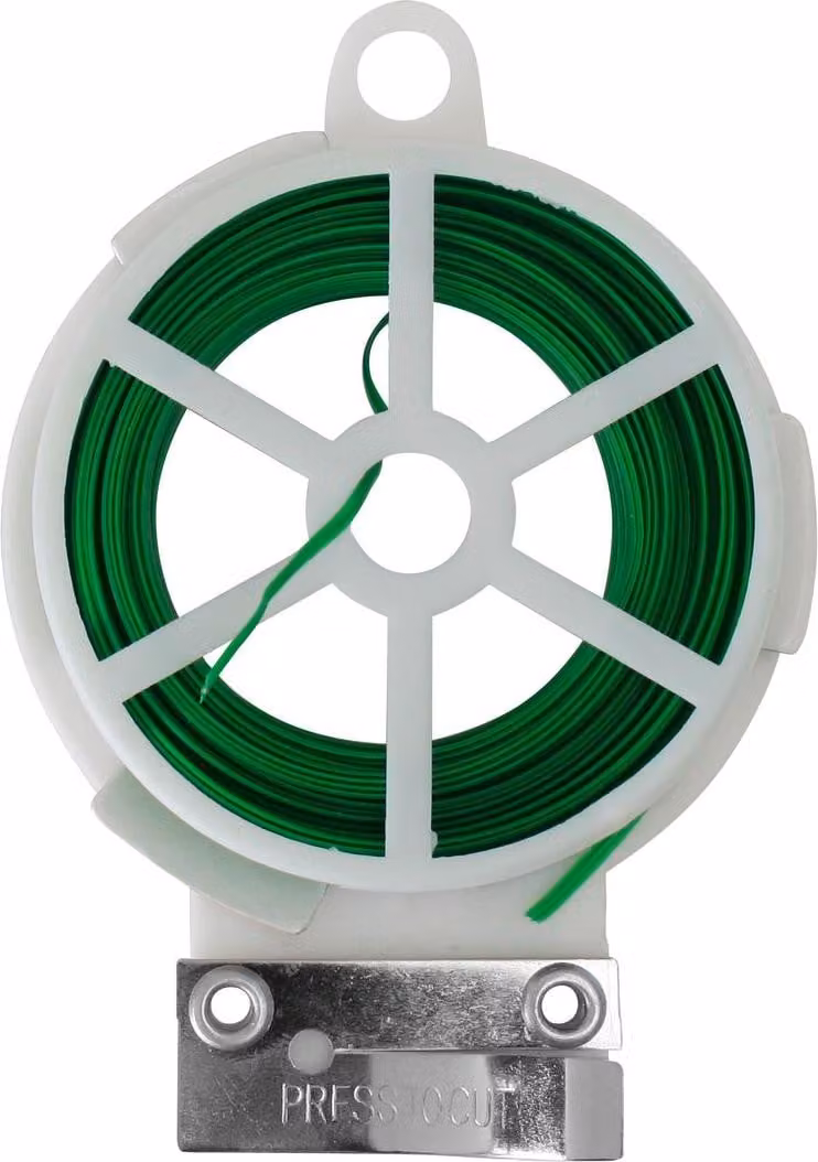 Filo OT1001, L-20 m, per legare, da giardino, bobina con taglierino 5 pezzi