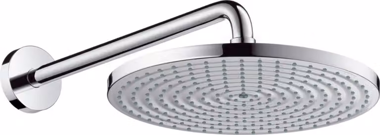 hansgrohe Raindance S Douche de tête 300 1jet avec bras de douche 390 mm EcoSmart 9 l/min, chrome, 26601000, 26601000