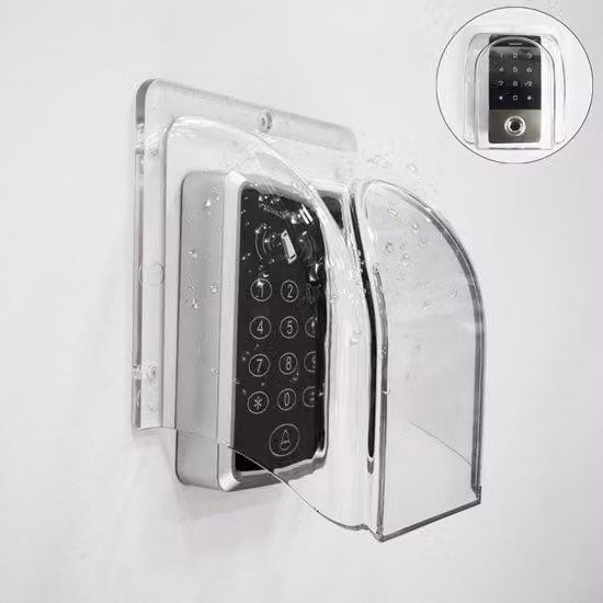Copertura impermeabile per campanello - Copertura resistente alle intemperie per campanello - Copertura antipioggia - Impermeabile - Copertura per telecamera del campanello - Protezione resistente alle intemperie - Protegge da pioggia e sole - Copertura i