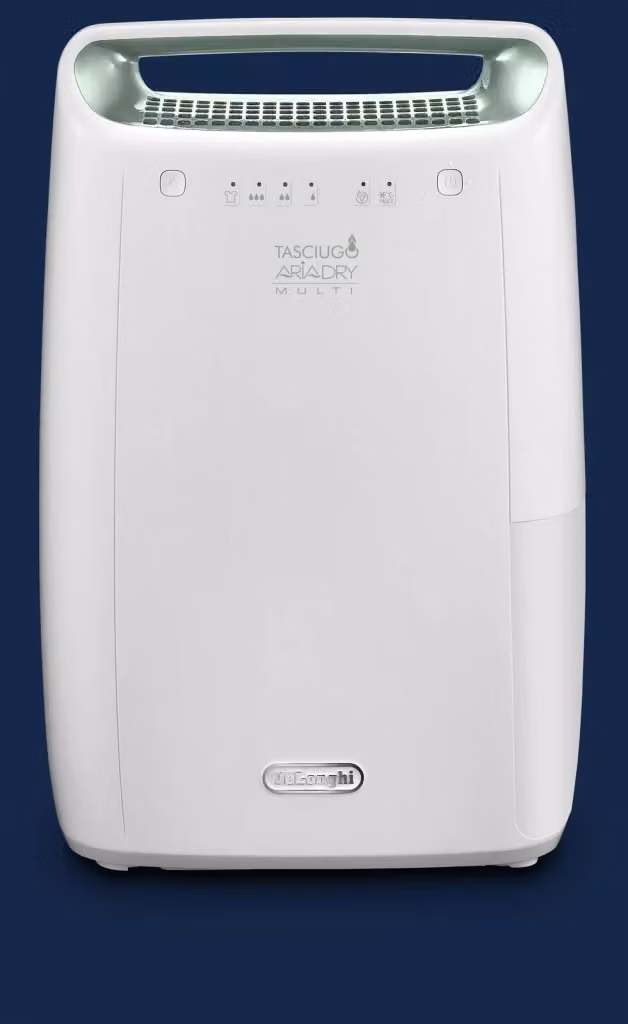 De'Longhi DEX212SF Tasciugo AriaDry Multi Deumidificatore da 12 l, colore Bianco, con Filtro Antiallergico ai Carboni Attivi e Igrostato – 2