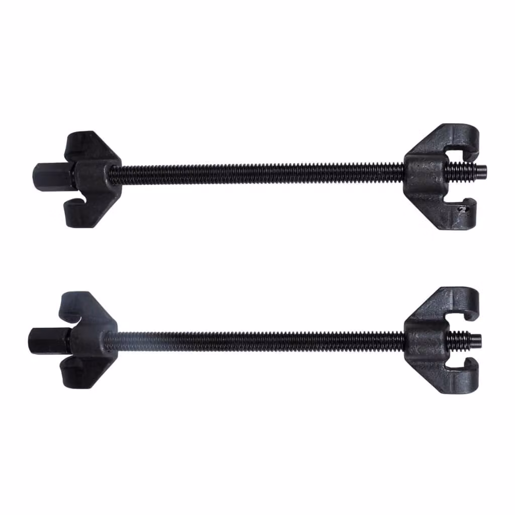 vidaXL Set di compressori per molle, 2 pz. 90-370mm per auto tuning abbassamento
