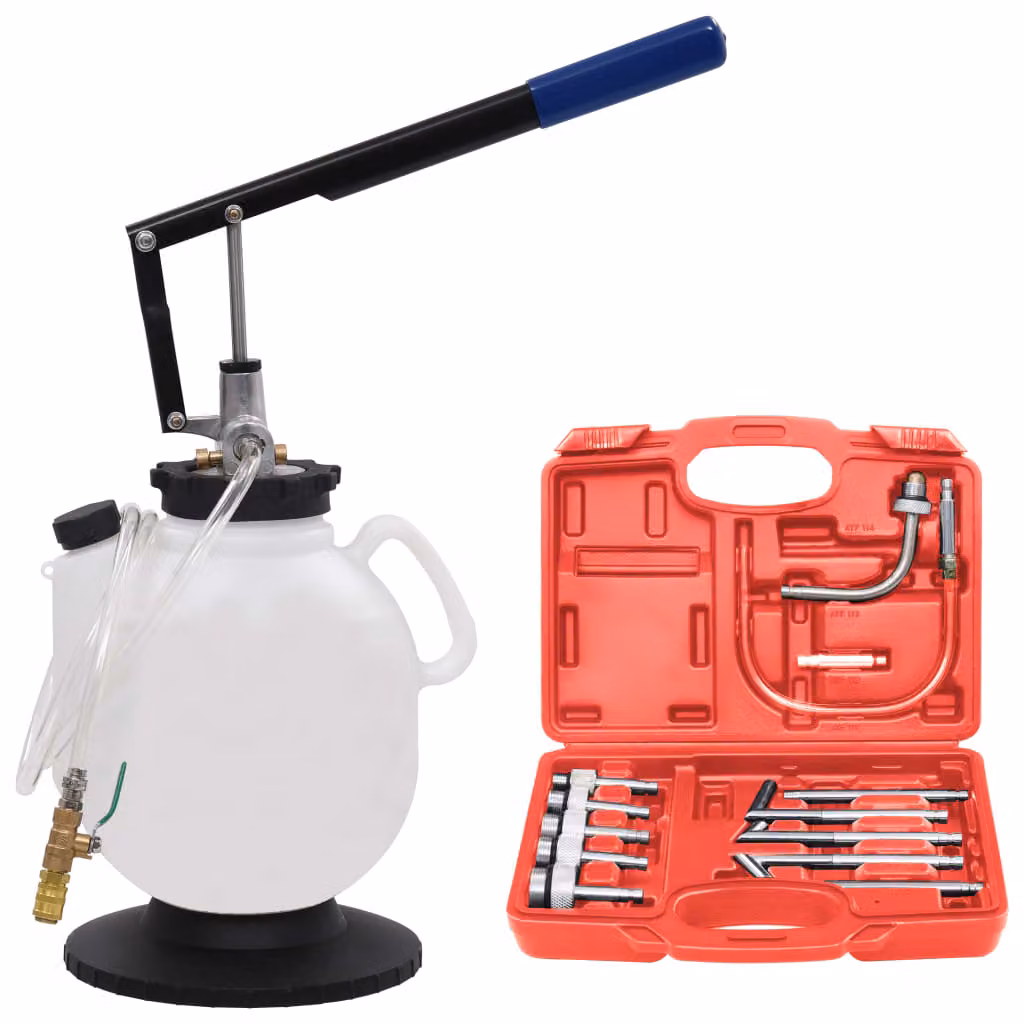 vidaXL Riempimento manuale dell'olio per cambio automatico + attrezzi 7,5 litri
