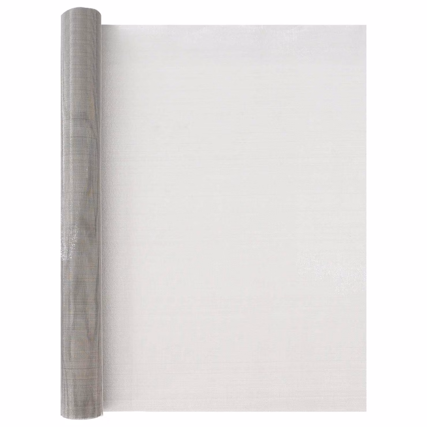 Rete per schermatura vidaXL in acciaio inossidabile Argento L: 500 cm, H: 80 cm
