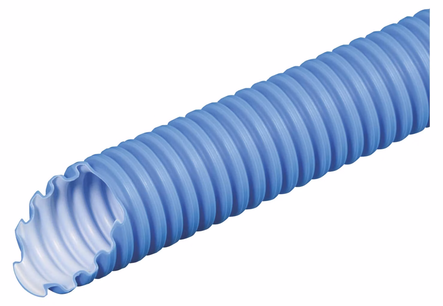 50 metri Tubo ondulato in plastica, tubo leggero di protezione del cavo 25,0x18,6 mm - Tubo di installazione in plastica 25,0x18,6 mm -...