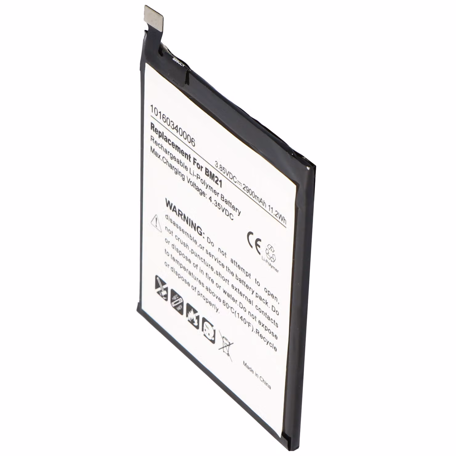 Batteria adatta per Xiaomi Mi Note Batteria Xiaomi BM21