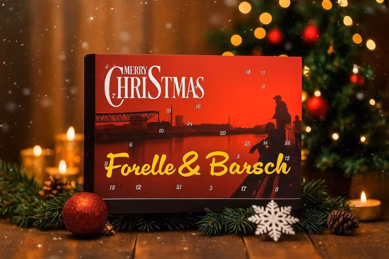 Calendario dell'Avvento Corofish Trota Persico Pesca a Spinning Regalo per il pescatore