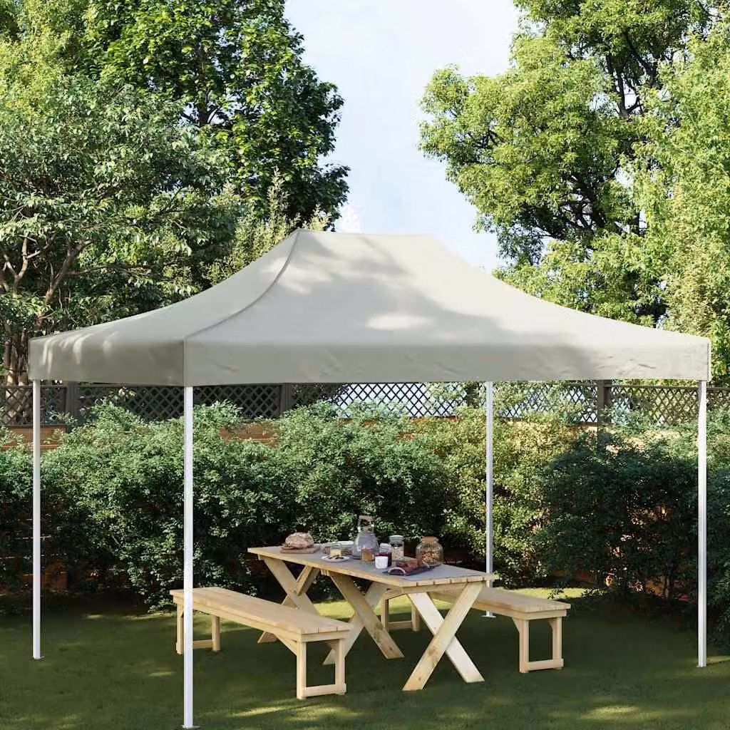 Maison Exclusive - Telo per tendone da festa 4,5x3 m color crema 270 g/m²