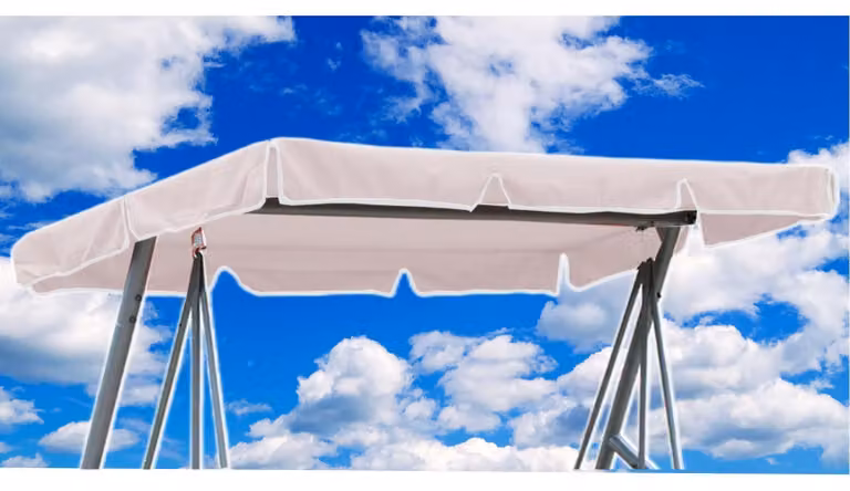 Copertura impermeabile di ricambio per panchina a dondolo, dimensioni 210 x 145 cm