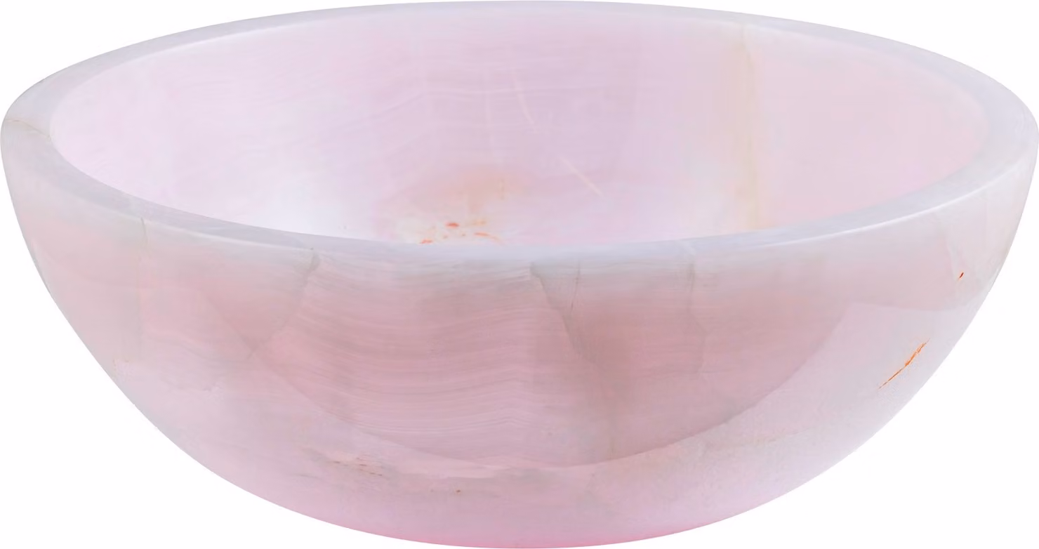 Lavabo in onice 40 x 40 x 15