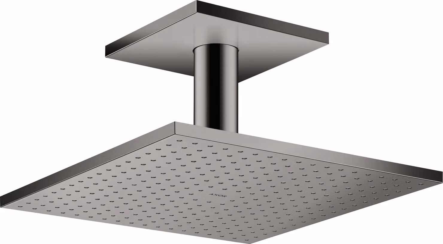 hansgrohe AXOR ShowerSolutions douchette suspendue 300/300 2jet, raccordement au plafond, 35320330, 35320330