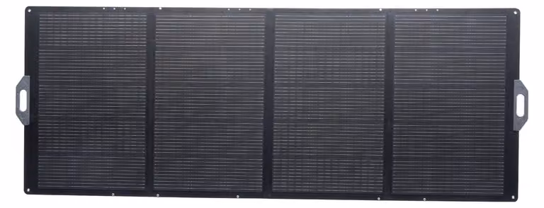 Pannello solare pieghevole da 400 W, caricatore solare monocristallino portatile ad alta efficienza (24%) con uscita MC4 e adattatore CC 10 in 1, impermeabile IP67 per centrali elettriche, campeggio, escursioni