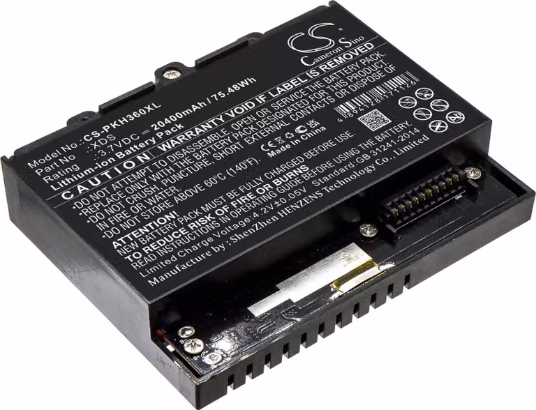 TECHTEK Batteria compatibile con [Peaktech] 1360, Oscilloscope 1360, Oszilloskop 1360, P 1340, P 1341, P 1355, P 1360, P 1362, P 1363, P 1370, P 1375