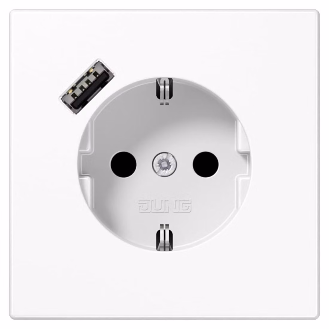 Presa SCHUKO LS1520-18AWW con USB tipo A (LS1520-18AWW)