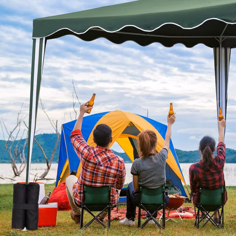 Pesi Partytent - Set di 4 - Materiale Oxford impermeabile