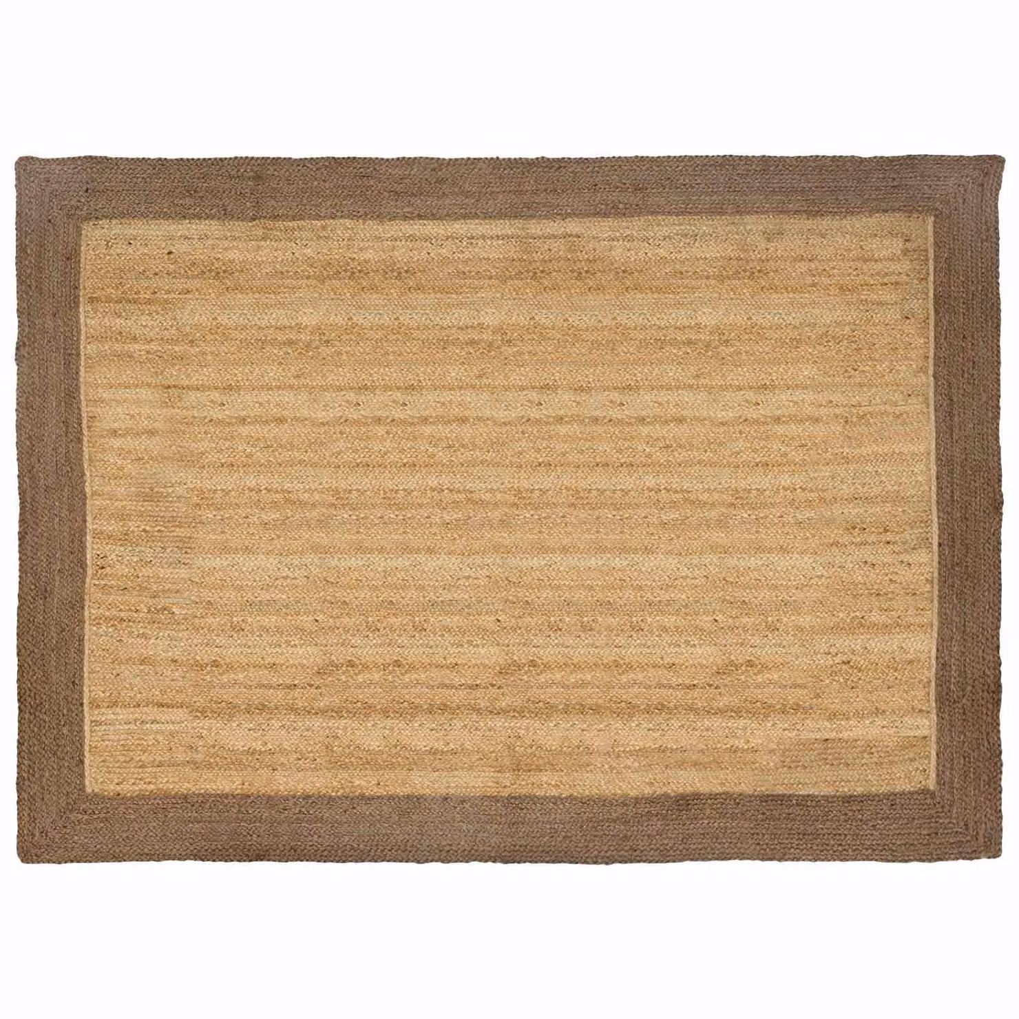 Tappeto da area moderno in juta vidaXL, grigio e beige, L: 160 cm, P: 230 cm