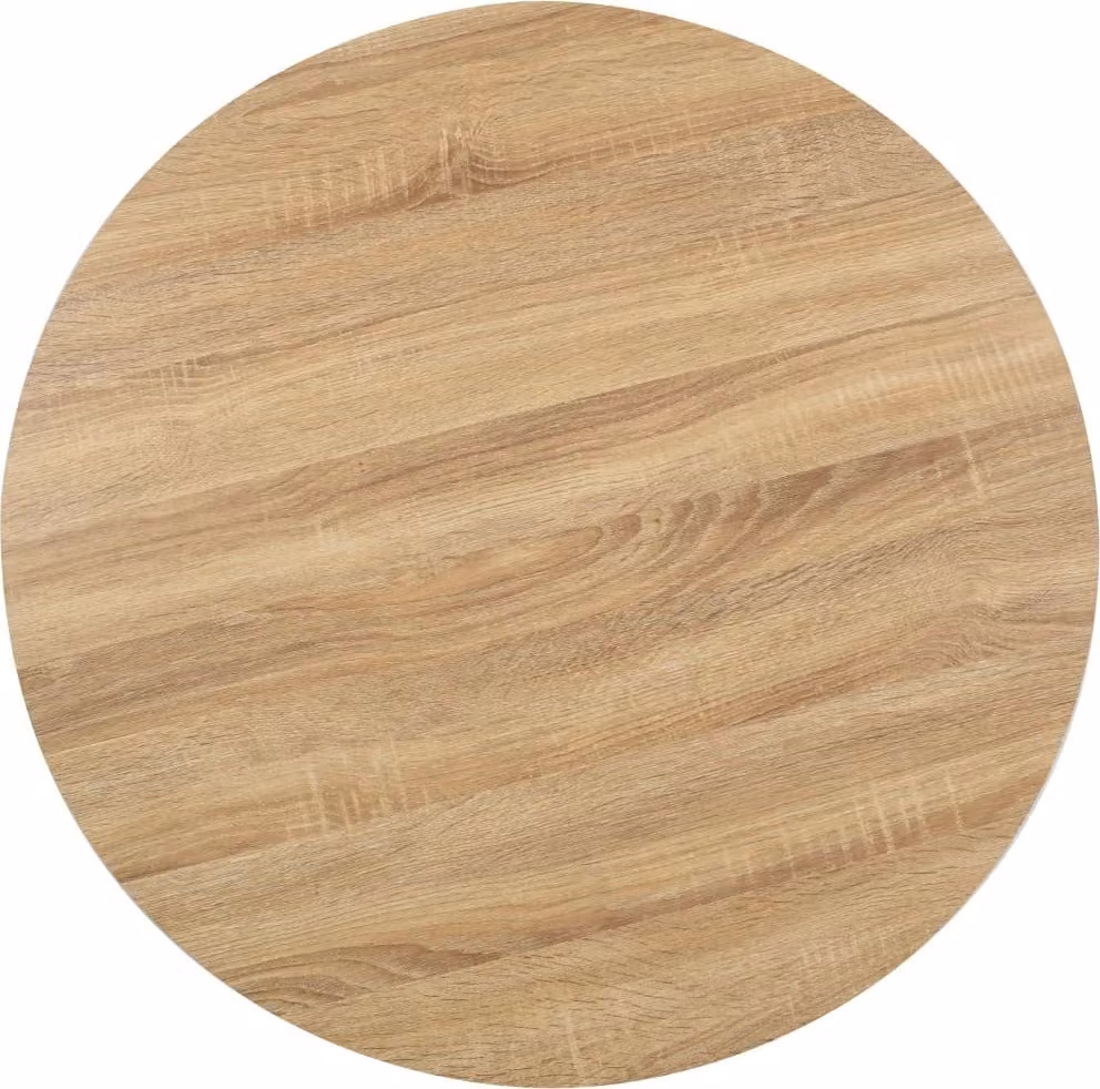 Tavolo da Bistrot Marrone Chiaro 80 cm in MDF