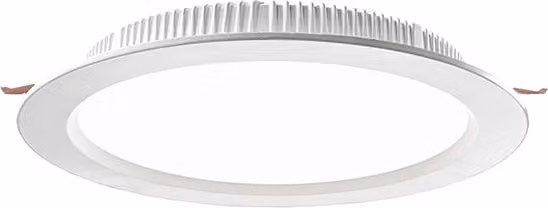 Faretto LED da incasso a soffitto KINA EVO Rossini Illuminazione, 20W DALI con CCT Switch 3000-3500-4000K, CRI90, IP40, Struttura in Alluminio Bianco