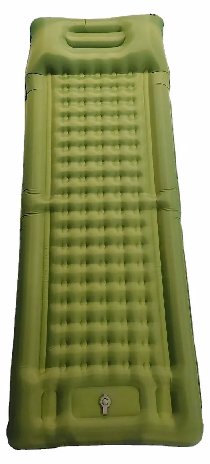 Materasso gonfiabile, pompa integrata, design impermeabile, color verde oliva
