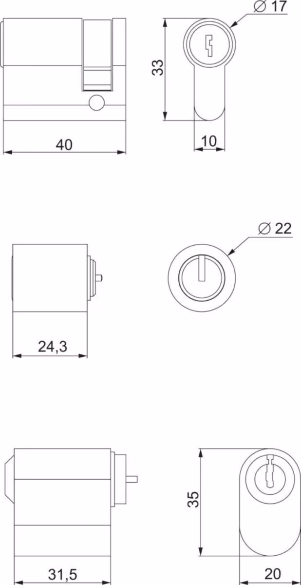 Adattatore Schneider Electric NSYINKBA2